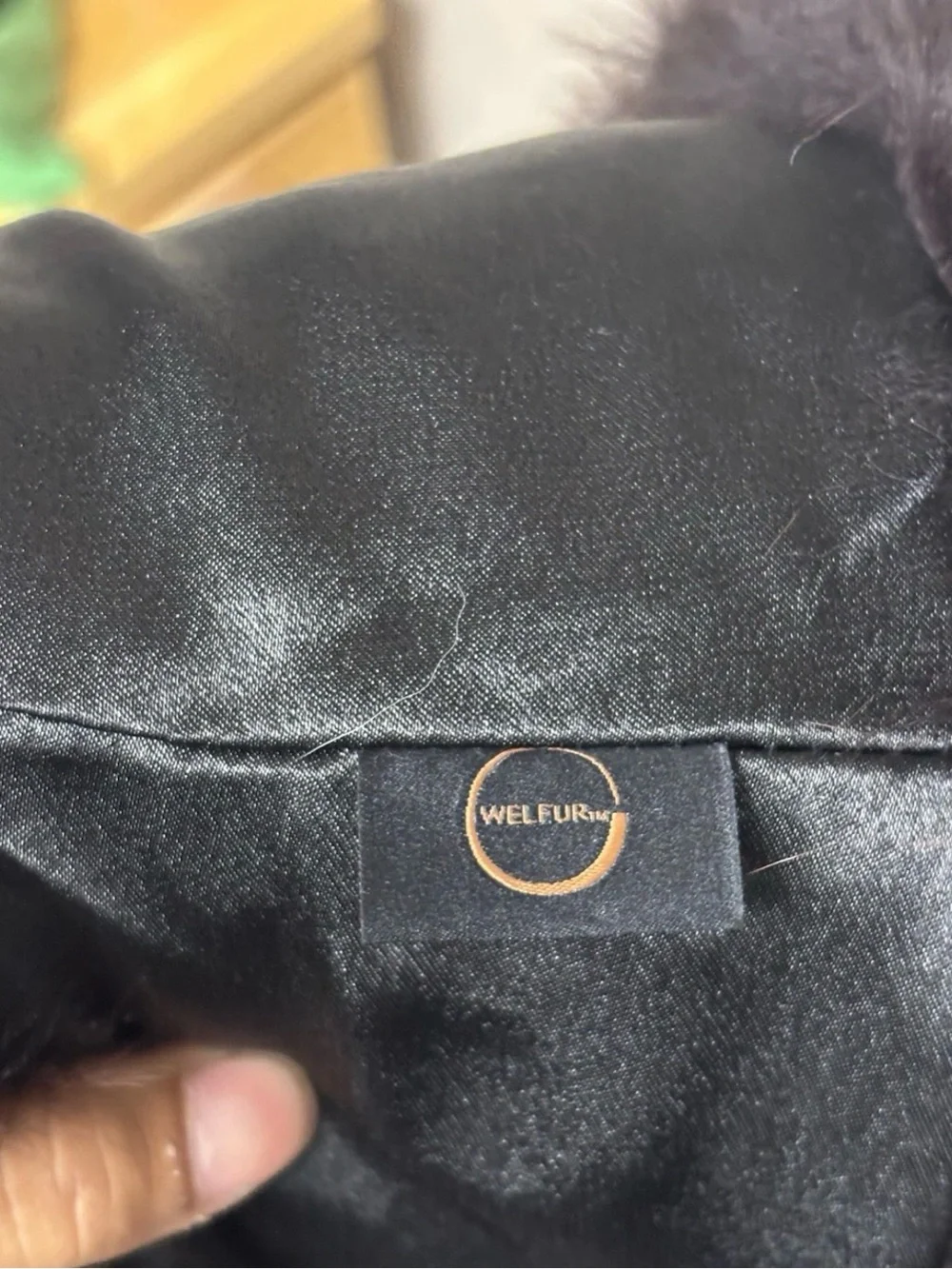 Saga Furs Brown Scarf Fur NWOT